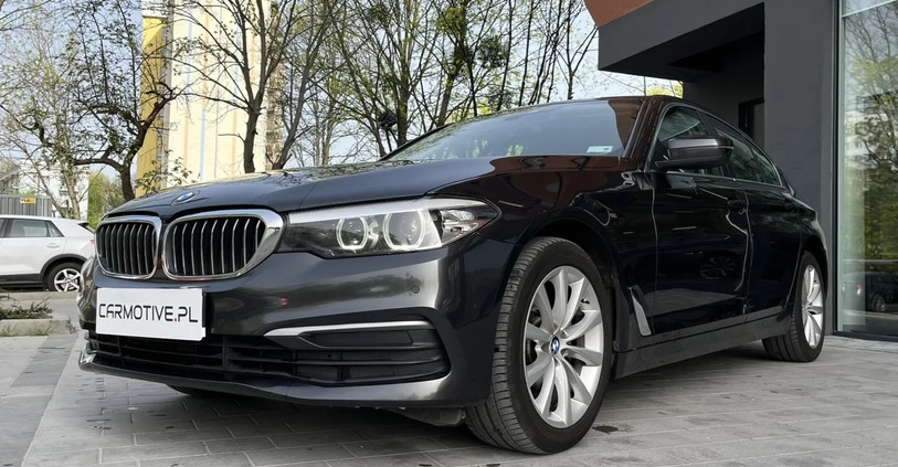 BMW Seria 5 cena 97777 przebieg: 146500, rok produkcji 2017 z Dobiegniew małe 497